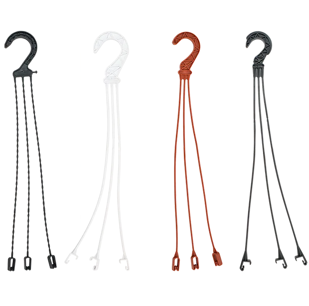 Hangers, hooks and extensions