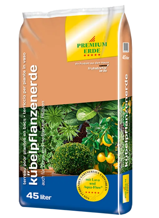 Premium Erde pot plant soil