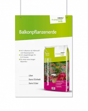 Hawita Schild Bakonpflanzenerde